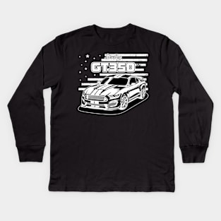 Shelby GT350 Kids Long Sleeve T-Shirt